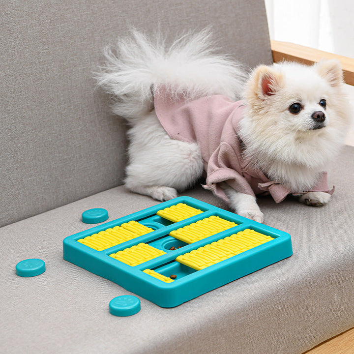 Engage Your Pet's Mind with the Rotating Interactive Educational Pet Slow Feeder Toy