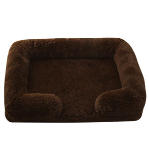 Elevate Your Pet's Comfort with Our Plush Round Pet House Bed