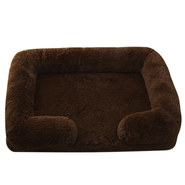Elevate Your Pet's Comfort with Our Plush Round Pet House Bed